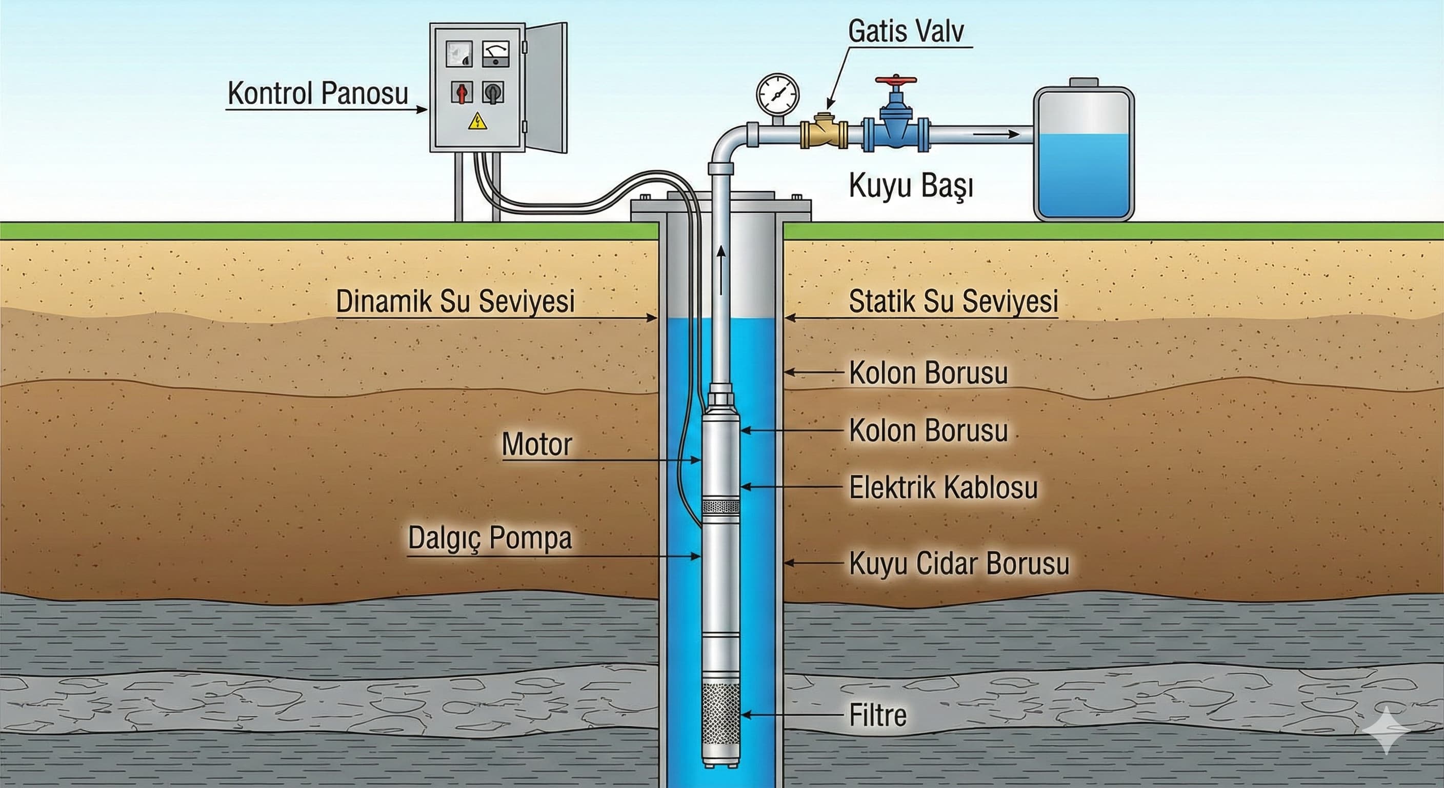 Tekirdağ Dalgıç Pompa Montaj Hizmeti